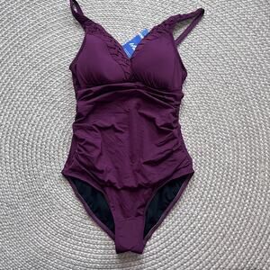 Hilor Purple One Piece Sz 12
